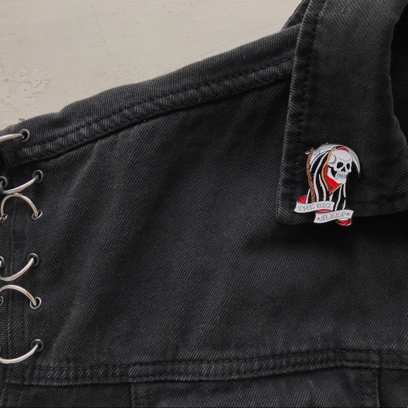 😴☠️ Reaper Big Sleep Pin - Picture 2 of 4